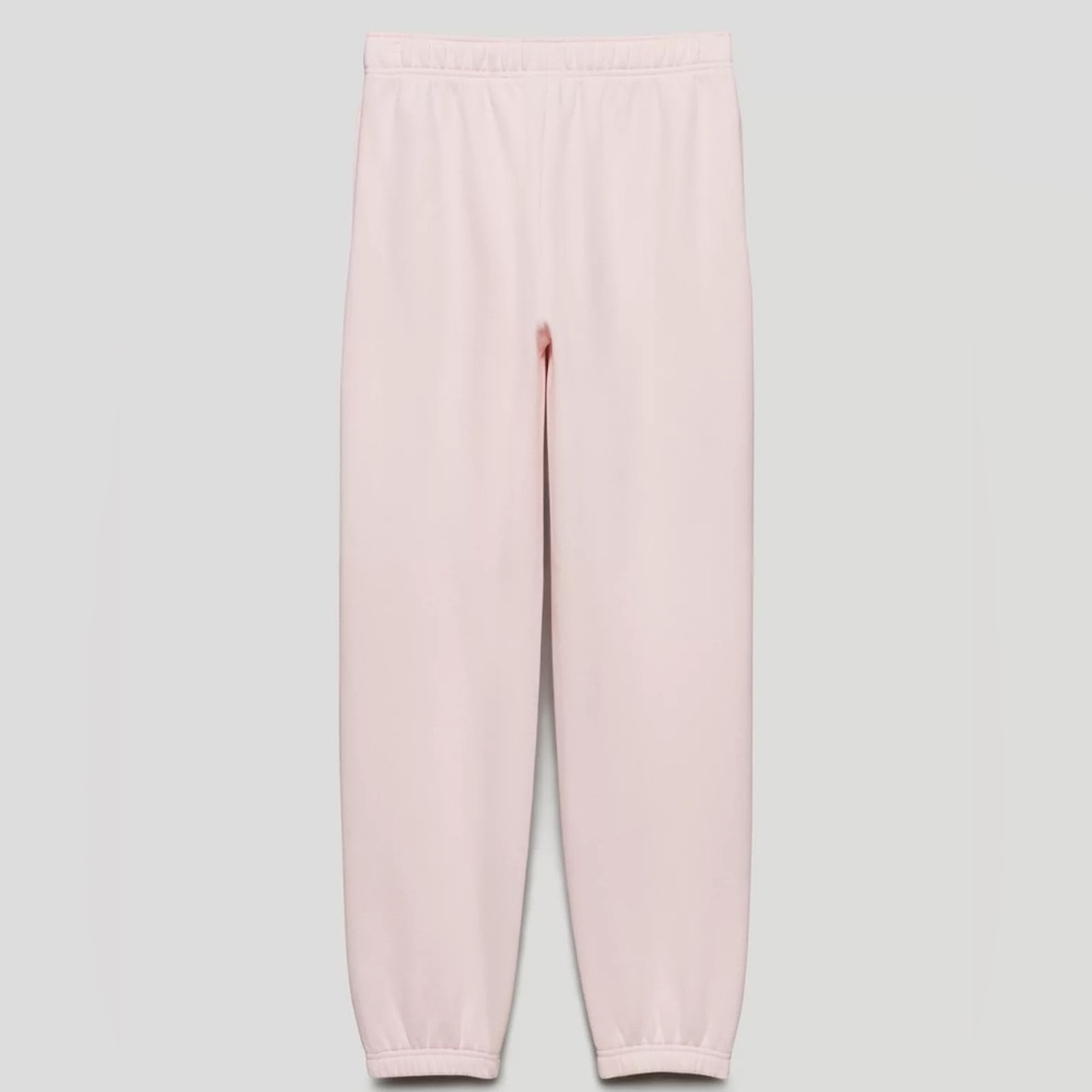 TNA Cozy AF Light Pink sweatpants large 💗